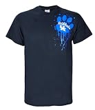University of Kentucky Wildcats UKバスケットボールブルーPaw UK Splat Tシャツブラック US サイズ: 3L カラー: ブラック