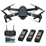 EACHINE E58 ドローン カメラ付き 小型 720P HD カメラ バッテリー3個 空...