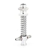 uxcell　真空カップレベルコンペンセーター　シルバートーン　金属素材　75mm長い　30mmのストローク