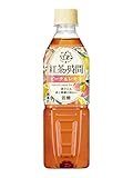 [訳あり(メーカー過剰在庫)] UCC 紅茶の時間 ピーチ&レモンティー 低糖 ペットボトル 500ml ×24本