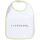 CafePress Fibonacci Sequence Bib - Standard Kiwi by CafePress