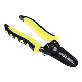 Awakingdemi Wire Stripper Portable Wire Stripper Pliers Crimper Cable Stripping Crimping Cutter [並行輸