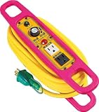 [1526413]日動　ハンドリール　スピコンハンドリール　１００Ｖ　アース付　１０ｍ SHE102