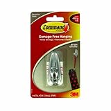 Command Medium Bright Chrome Metal Hook (FC12-BC)