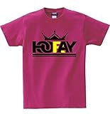 HOORAY(フーレイ) ダンス 衣装 ヒップホップ キングロゴTシャツ 130 ピンク
