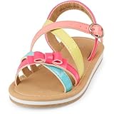 THE CHILDREN'S PLACE(ザ・チルドレンズプレイス) ボウグラディエーターシーサイドサンダル マルチカラー シューズ 17.5cm【並行輸入】