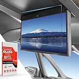 【ガラスフィルム 光沢 指紋防止】ASZSK 13.2型有機EL後席ディスプレイ保護フィルム 13.2インチ後席ディスプレイ用 9H硬度指紋傷防止貼付簡単 トヨタ アルファード40 ヴェルファイア 40系 ノア ヴォクシー 90系 アクセサリー カスタムパーツ