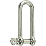 ひめじや ステンレス ロングネジシャックル #6 (呼び 6mm) SPL-6