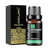 MAYJAM アロマオイル ペパーミント 精油 10ml エッセンシャルオイル 天然100% ペパーミントオイル アロマ ディフューザー／加湿器用 芳香用