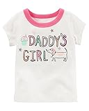 カーターズ Carter's Tシャツ Daddy's Girl Graphic Tee 9M (67-72cm) [並行輸入品]