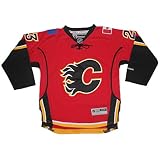 Cal Flames Monahan # 23 Boys Hockey Jersey /セーター レッド