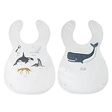 sebra セバ ベビー & キッズ スタイ よだれかけ 2枚セット アニマル