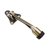 Baoblaze 3色選べる　ドアストップ　亜鉛合金　ゴム　耐久性　実用性　ラバードアストップウェッジ - ブロンズ