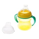 Baoblaze 全3色　ベビーマグ 　直飲み　水分補給 　手に飲める 練習 200Ml - スタイル2イエロー