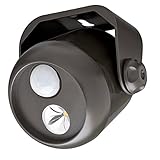 Mr. Beams MB310 Wireless LED Mini Spotlight with Motion Sensor and Photocell, Small, 80-Lumens, Brow
