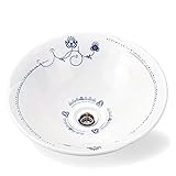 洗面ボール 手洗い鉢 磁器 ブロッサム デザインB Sサイズ 直径320ミリ