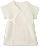 petit bonheur プチボヌール オーガニックバンブー パターンメッシュ オフシロ 半袖肌着