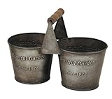 GREENHOUSE アンティーク風ブリキポット 2366-B