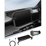 BIBIBO ランドクルーザー250 【12.3インチナビ専用 電動型 スマホホルダー】 ランクル250 アクセサリー 自動開閉 スマホスタンド 360度回転 片手操作 安定 騒音なし スマートロック