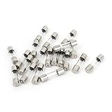 ヒューズ，SODIAL(R)20ｘ250V 2A F2ALクイックフリンクガラス管ヒューズ5mm x 20mm