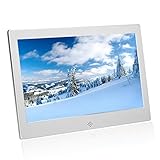 Becoler Ultra-thin Narrow 13-inch Metal Digital Photo Frame High-definition LED Electronic Album Adv