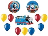 loonballoonトーマスTheタンクトレインエンジン12 pce誕生日パーティーマイラーラテックスバルーンキットセット