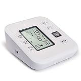 手首血圧モニターオートホームスマートデジタル血圧モニター英語LCDモニターデジタル血圧モニター医療グレード精度血圧計ホームポータブル高齢者の親の健康ギフトXUAN