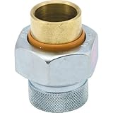 2XL 34-DUXL 282980 Dielectric Union Pipe Fitting, 3/4" Fip X 3/4" Female Brass Pipe, Lead Free [並行輸入