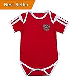 RussiaベビースーツホームNational Team Bodysuits 9 – 18ヶ月の幼児Onesizeレッド