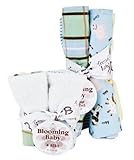 Trend Lab 20949 Bouquet Set - Baby Barnyard - Bib & Burp Cloth by Trend Lab [並行輸入品]