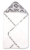 Trend Lab Hooded Towel, Versailles Black and White by Trend Lab