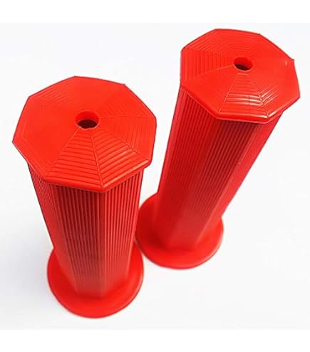 Amazon | LK2-4RD 赤 バイク 八角 グリップ ハンドル バーエンド