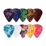 ギターピック シン Thin ギター ピック ティアドロップ 10枚セット