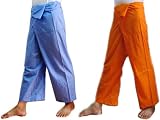 2 x Thai Fishermanパンツ妊娠ヨガマッサージビーチ夏パンツ