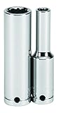 Williams 30414-TH 12-Point Tools at Height 1/4 Drive Deep Socket, 7/16 by Williams