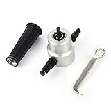 1セットかじる金属切削ダブルヘッドシートニブラー鋸カッターツールドリルアタッチメント切削工具ニブラー板金カット