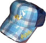 YONEX キャップ ブルー柄