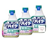 キッチン泡ハイター つけかえ用 ４００ｍｌ×3個 ステッカー付き