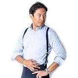[スタイルイコール] サスペンダー メンズ 日本製 ガンサスペンダー ホルスターサスペンダー ビジネス カジュアル おしゃれ ビジネス 結婚式 パーティ フォーマル サイズ調整可能 【SP ブラック SUS08】