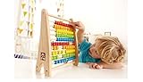 Hape Early Childhood Educational Toys Baby Rainbow Abacus Frame [並行輸入品]