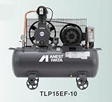アネスト岩田 レシプロコンプレッサ(タンクマウント・オイルタイプ) 60Hz TLP15EF-10M6