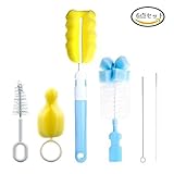 shopdp ベビー用品 哺乳瓶ブラシセット 哺乳瓶用スポンジ 6点セット