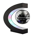 careshine Cシェイプ磁気浮上浮動Globe World Map with LED lights