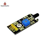 Vuage(TM) ブラック+イエロー - 互換性ののために真新しいキーEスタジオ炎センサモジュール