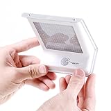 ソーラー モーションライト LEDソーラーライト 20LED 屋外用 屋内用 音声 人感センサー 赤外線コントロール 太陽光 モーションセンサー ◇PA-SD20-01