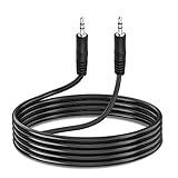 SLLEA 3.5 MM 6 ftオスtoオスAux InケーブルにオーディオラインアウトのオーディオでコードBose Companion 20マルチメディアスピーカーシステムコンピュータスピーカーSPKR 329509 – 1300 3295091300