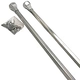 LASCO 03-5455 Trim Flange Wall hung Lavatory Legs with Adjustable Base, Chrome Plated [並行輸入品]