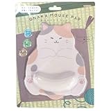 サンスター文具(Sun-Star Stationery) マウスパッド ダイカット おなかマウスパッド ねこ ミケ S4141156