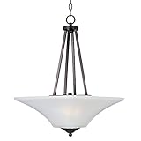 Maxim Lighting 20093FTOI Two Light Frosted Glass Up Pendant, Oil Rubbed Bronze [並行輸入品]