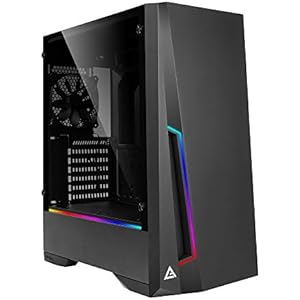 Antec ARGB搭載、強化ガラス仕様のATX対応ミドルタワーPCケース